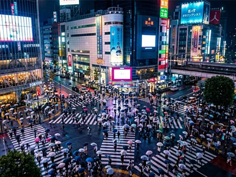 Shibuya Crossing — 渋谷スクランブル交差点
