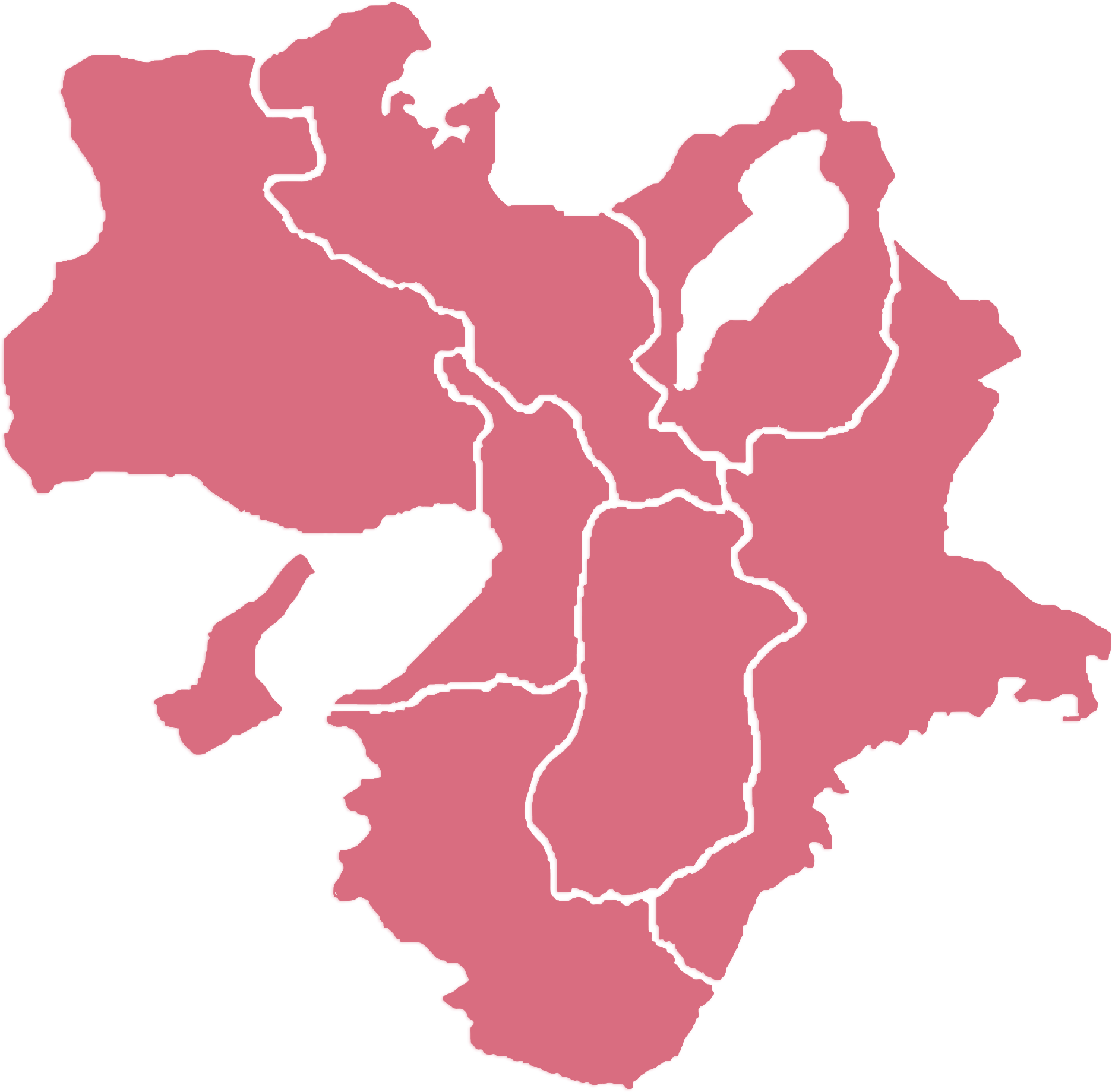Kansai region map